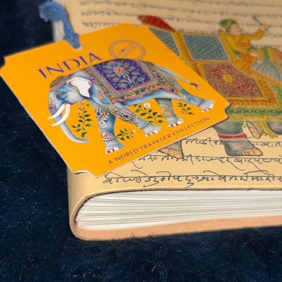 NWT- India Jornal with unique historical design and print💙 Sale price! - Picture 2 of 15